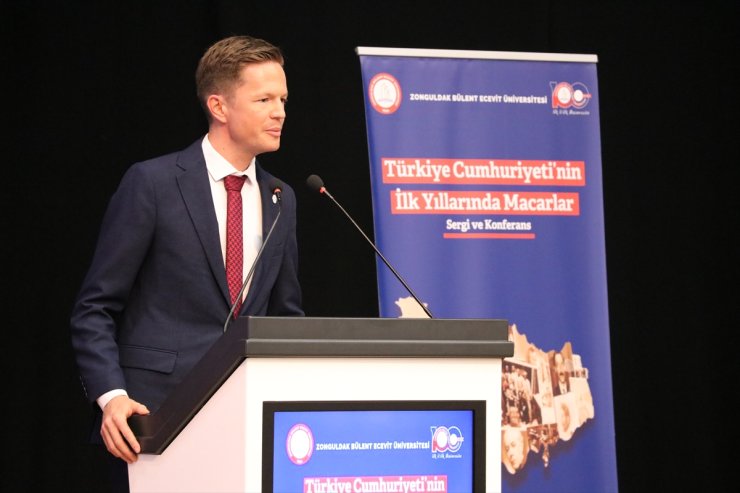 Zonguldak'ta "Türkiye Cumhuriyeti'nin İlk Yıllarında Macarlar" konferansı düzenlendi