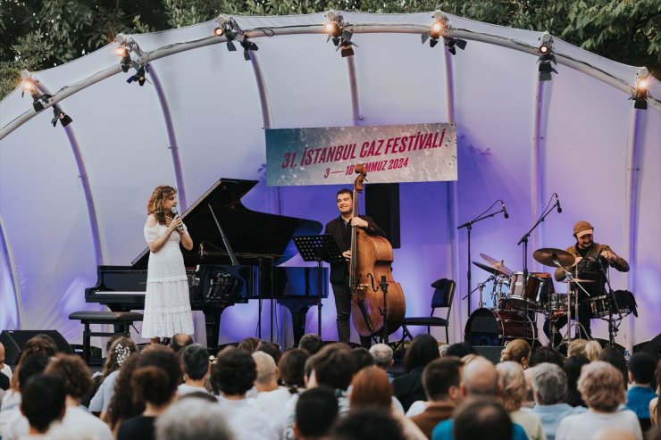 Nilüfer Verdi ve Baptiste Trotignon, 31. İstanbul Caz Festivali'nde konser verdi