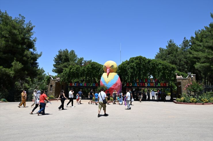 Gaziantep Doğal Yaşam Parkı yılın ilk yarısında 2 milyon 480 bin ziyaretçiyi ağırladı