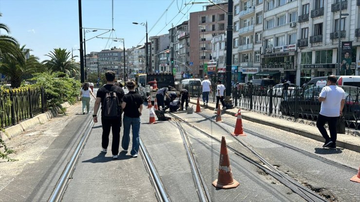 GÜNCELLEME - Kabataş-Bağcılar Tramvay Hattı'nda aksayan seferler normale döndü