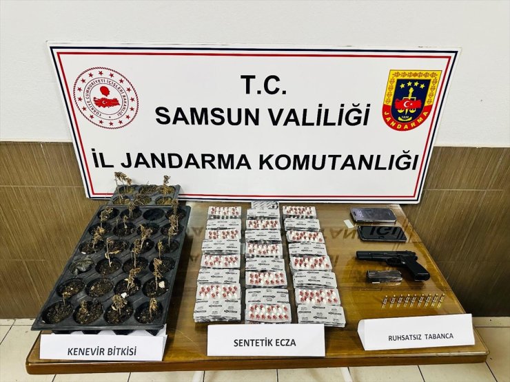 Samsun'da uyuşturucu operasyonlarında 3 şüpheli yakalandı