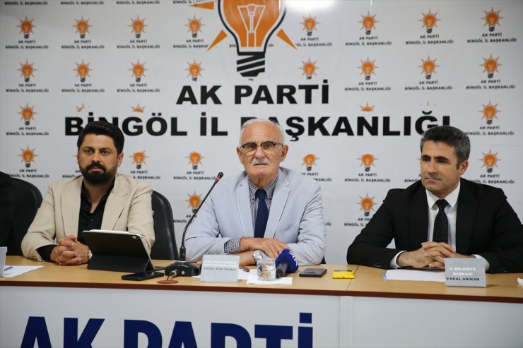 AK Parti Genel Başkan Yardımcısı Yılmaz, Bingöl'de konuştu: