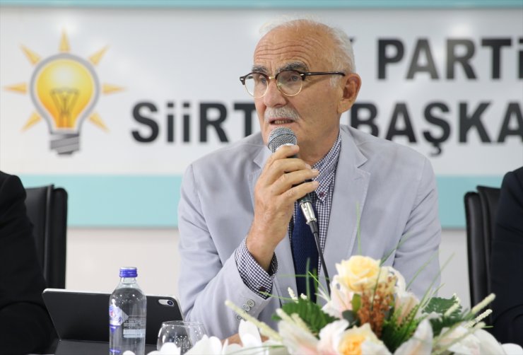 AK Parti Genel Başkan Yardımcısı Yılmaz, Siirt'te konuştu: