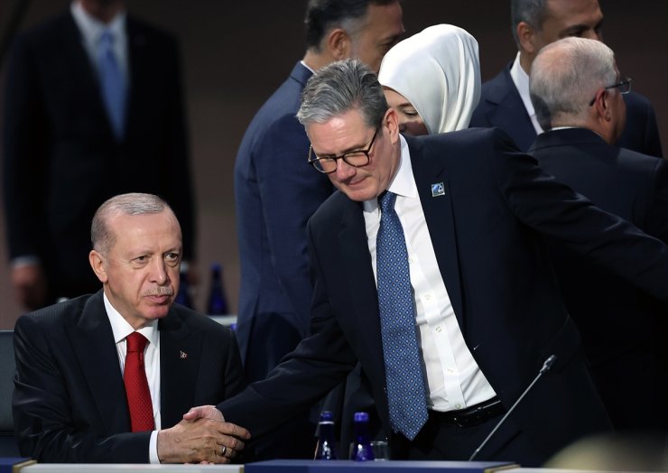 Cumhurbaşkanı Erdoğan, NATO Atlantik Konseyi Devlet ve Hükümet Başkanları Oturumu'na katıldı