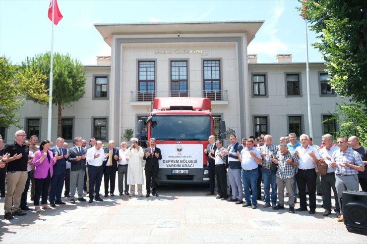 Kırklareli'nden depremin etkilediği illere 7 ton kavurma ve peynir gönderildi