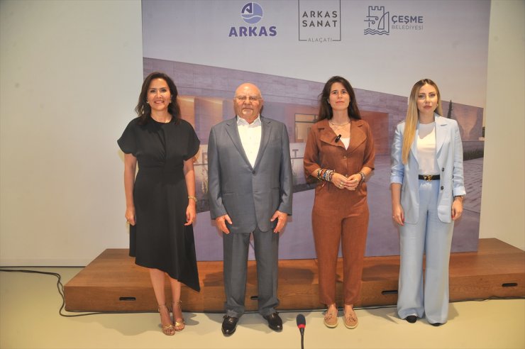 Arkas Holding'in 5. sanat merkezi Çeşme'de açıldı