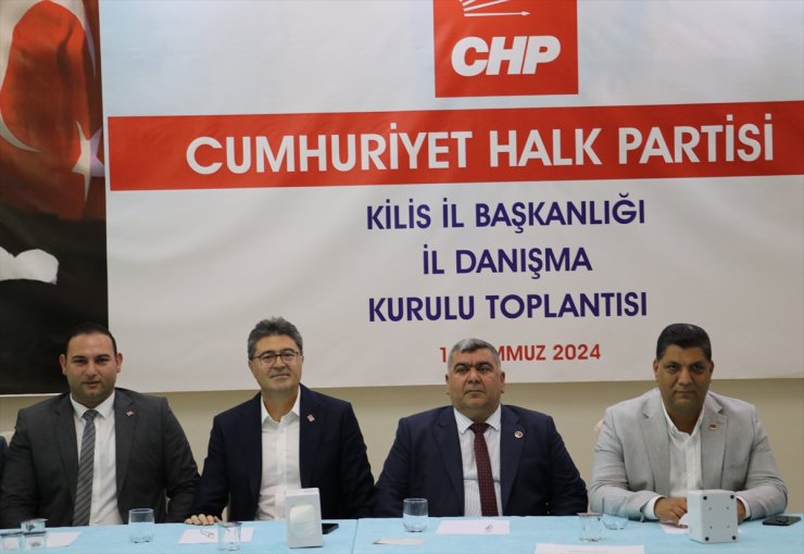 CHP Genel Başkan Yardımcısı Aytekin, Kilis'te partisinin danışma kurulu toplantısına katıldı