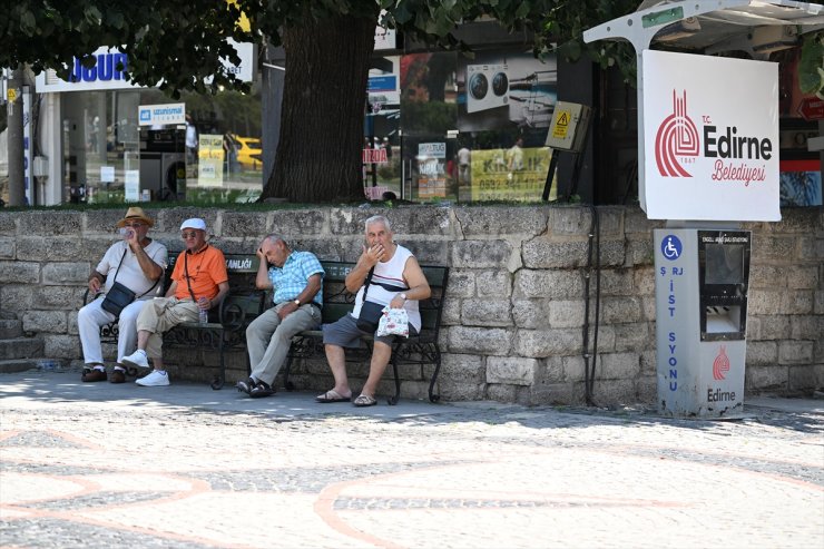 Trakya'da sıcak hava etkisini sürdürüyor