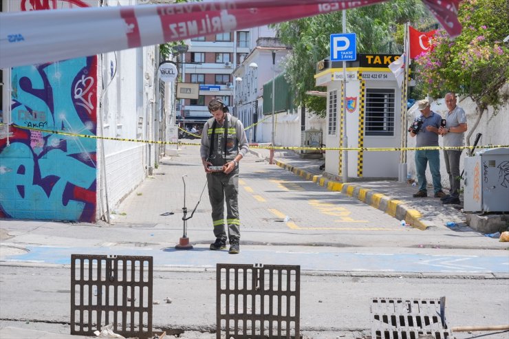 İzmir'de 2 kişinin elektrik akımına kapılıp ölmesine ilişkin görüntüler ortaya çıktı