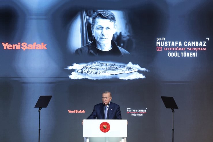 Cumhurbaşkanı Erdoğan, Şehit Mustafa Cambaz 3. Fotoğraf Yarışması Ödül Töreni'nde konuştu: (2)