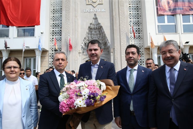 Çevre, Şehircilik ve İklim Değişikliği Bakanı Kurum, Osmaniye'de konuştu: