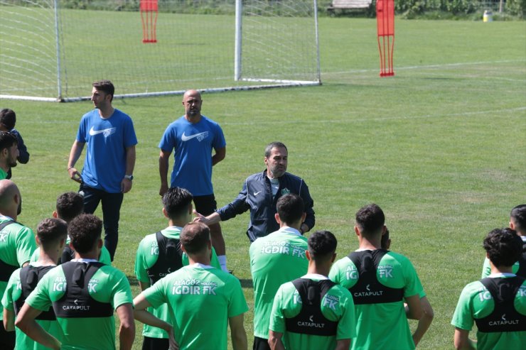 Iğdır FK'de hedef, 1. Lig'de zirve yarışında yer almak