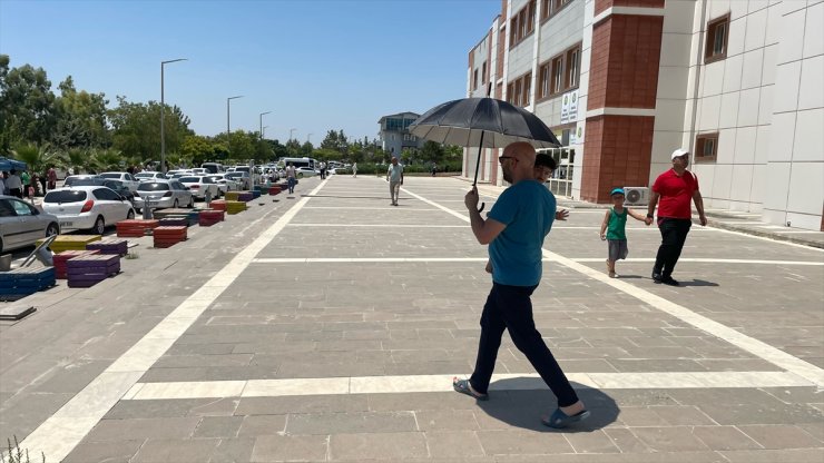 Şanlıurfa'da sıcak hava etkili oluyor