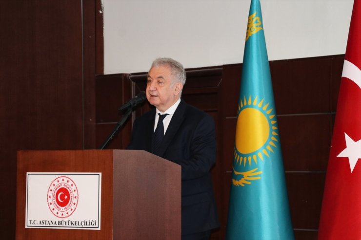 Kazakistan'da 15 Temmuz Demokrasi ve Milli Birlik Günü dolayısıyla anma töreni düzenlendi