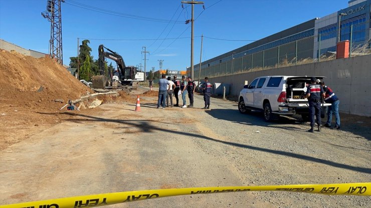 Tekirdağ'da yağmur suyu hattı çalışmalarındaki göçükte 1 kişi öldü, 2 kişi yaralandı