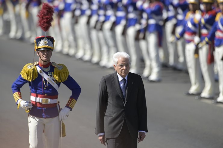 İtalya Cumhurbaşkanı Mattarella, Brezilya Devlet Başkanı Lula'yı ziyaret etti