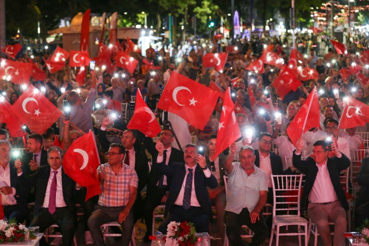 Uşak'ta 15 Temmuz Demokrasi ve Milli Birlik Günü etkinlikleri düzenlendi