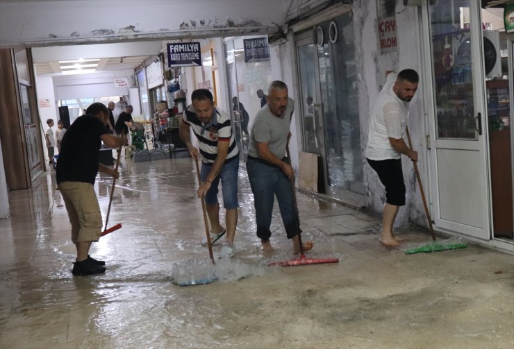 Ordu'da sağanak etkili oldu