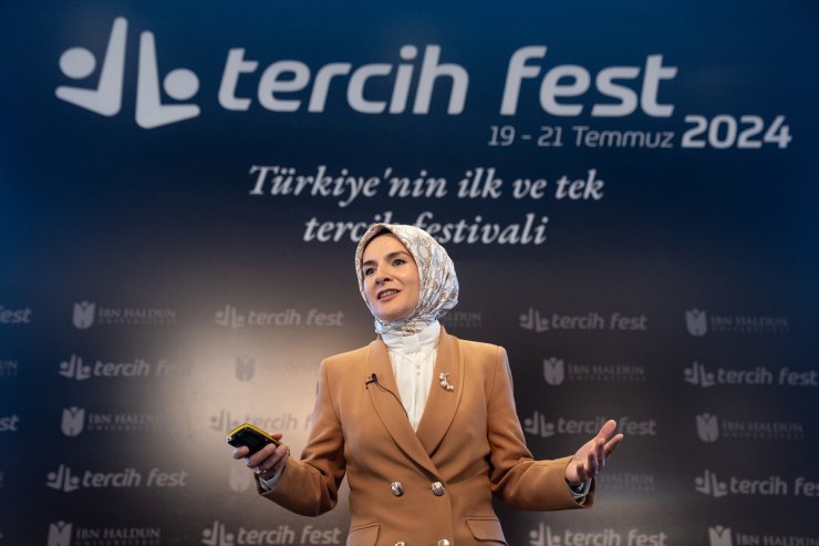 Bakan Göktaş, İHÜ TercihFest 2024'te konuştu: