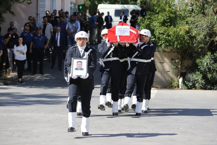 GÜNCELLEME - Kalp krizinden ölen Şanlıurfa Emniyet Müdür Yardımcısı Baran için tören düzenlendi