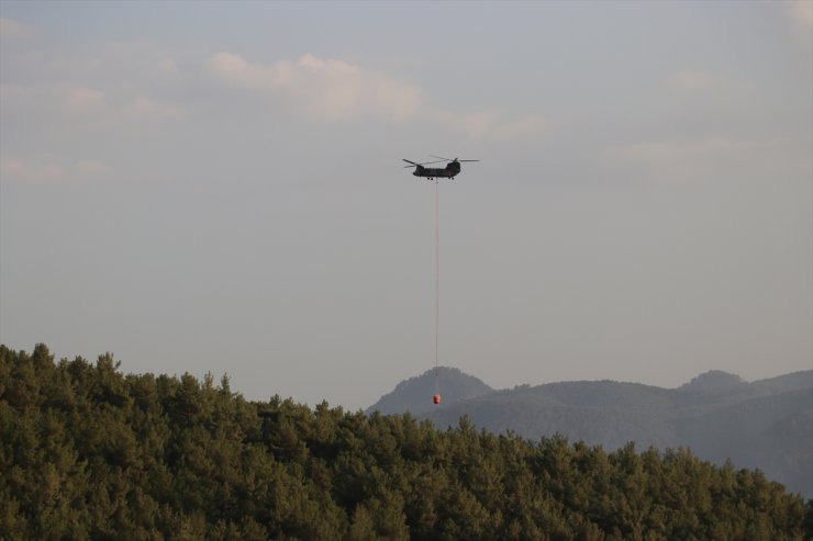 Kütahya'da ormanlık alanda çıkan yangın kontrol altına alındı