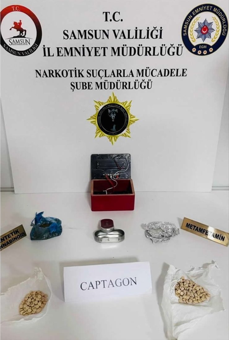 Samsun'da narkotik denetimlerinde 20 şüpheli yakalandı