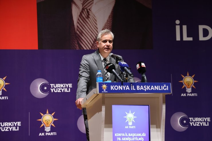 AK Parti Genel Başkan Yardımcısı Yalçın, Konya'da konuştu: