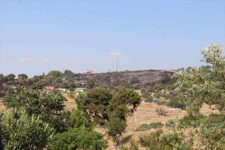 GÜNCELLEME - İzmir Buca'da ormanlık alanda çıkan yangın kontrol altına alındı