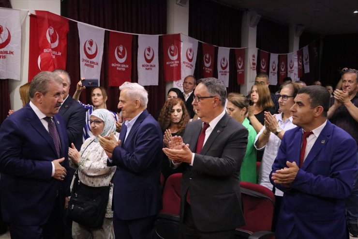 BBP Genel Başkanı Destici Tekirdağ'da konuştu: