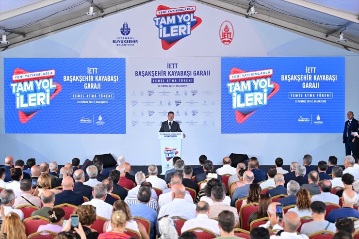 İETT Başakşehir Kayabaşı Garajı'nın temeli atıldı