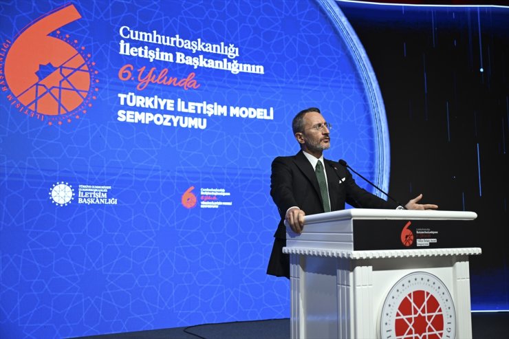 Cumhurbaşkanlığı İletişim Başkanı Altun, "Türkiye İletişim Modeli Sempozyumu"nda konuştu: