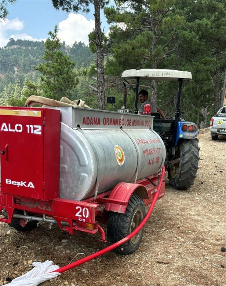 Adana'da çıkan orman yangını kontrol altına alındı