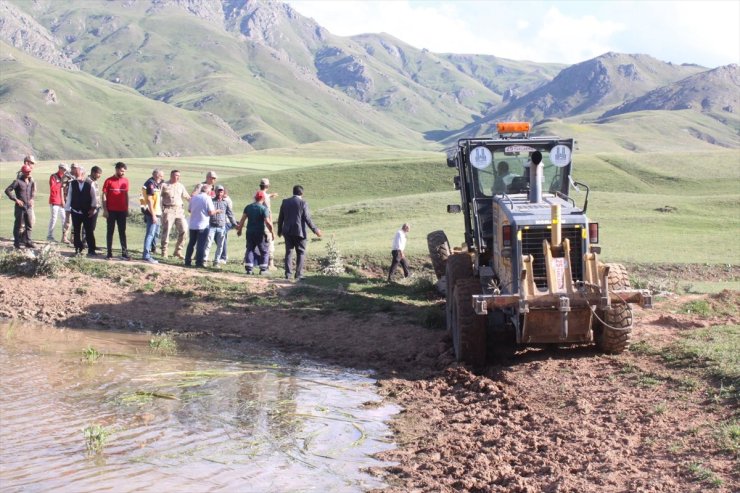 GÜNCELLEME - Erzurum'da gölete giren 4 çocuktan 1'inin cansız bedeni bulundu