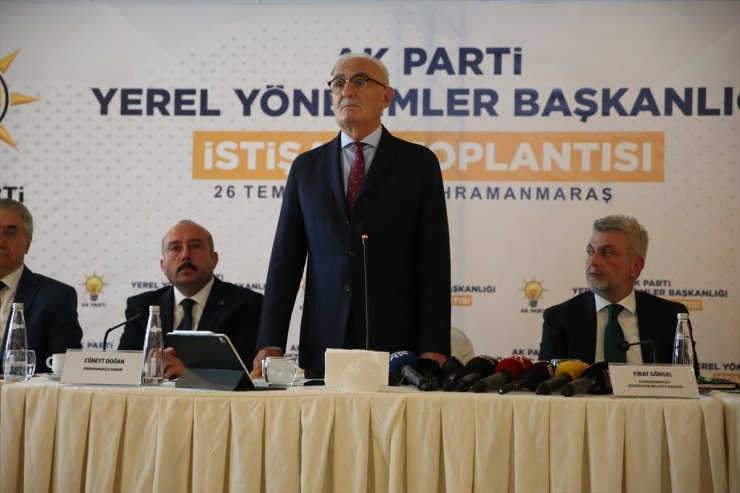 AK Parti Genel Başkan Yardımcısı Yılmaz, Kahramanmaraş'ta konuştu: