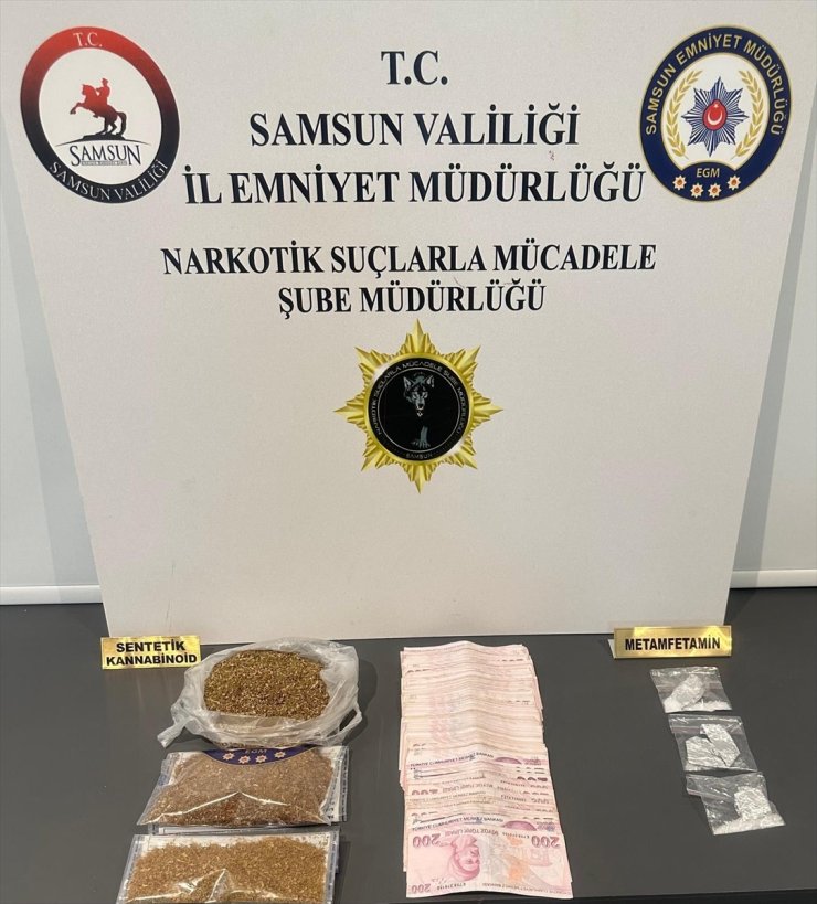 Samsun'da narkotik denetimlerinde 17 şüpheli yakalandı