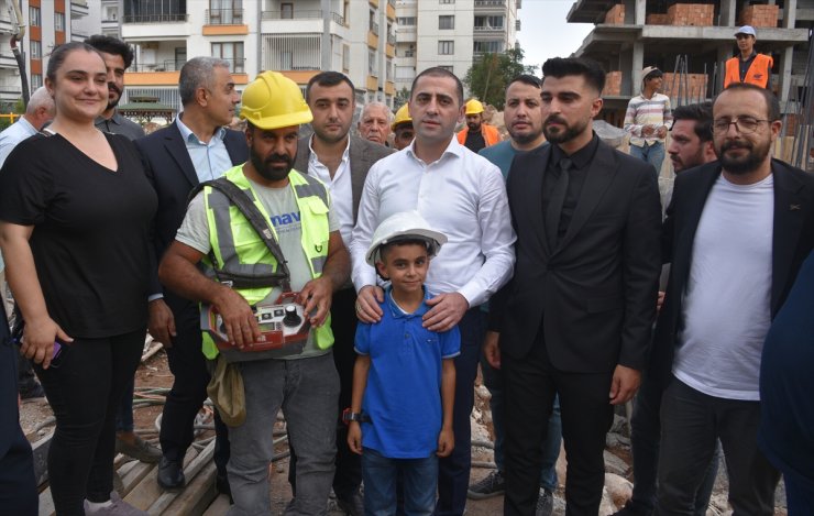 Şanlıurfa'da Yerinde Dönüşüm Projesi kapsamında 2 binanın temeli atıldı