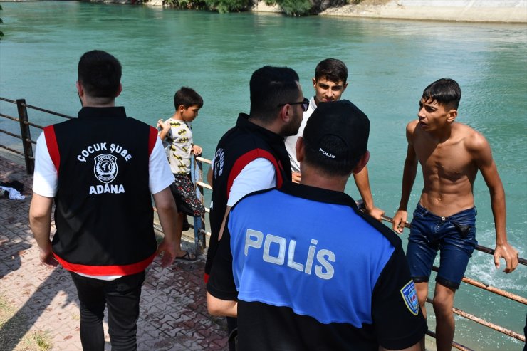 Adana'da sulama kanallarında boğulma vakalarına karşı denetim yapıldı