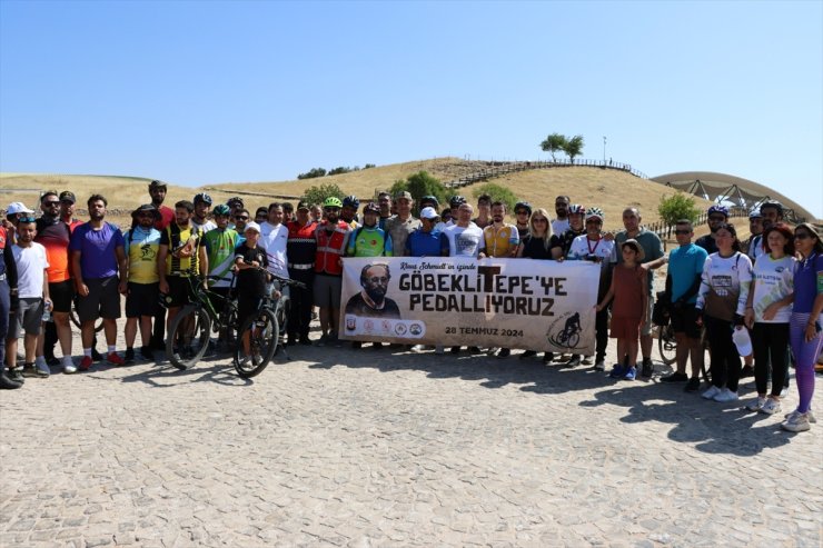 Göbeklitepe'yi dünyaya tanıtan Prof. Dr. Schmidt anısına pedal çevirdiler