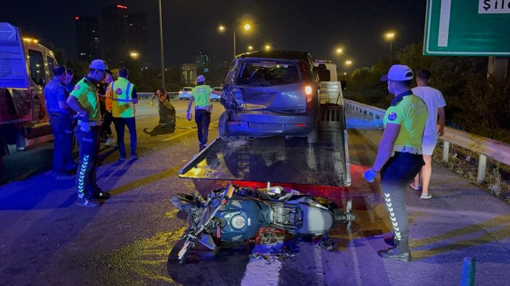 Ümraniye'deki trafik kazasında 1 kişi öldü