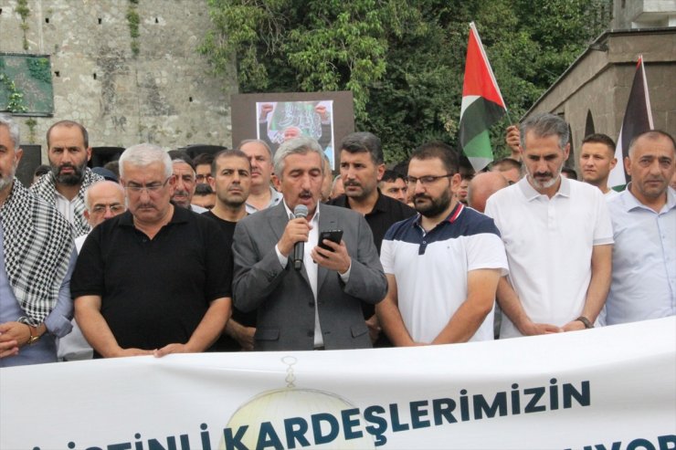 Van, Bitlis ve Muş'ta Hamas Siyasi Büro Başkanı Heniyye suikastına tepki