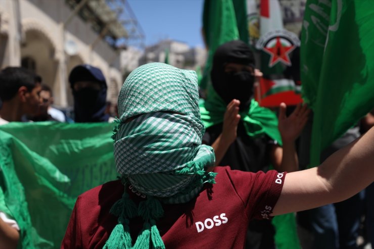 Hamas lideri Heniyye'ye düzenlenen suikast, işgal altındaki Batı Şeria'da protesto edildi