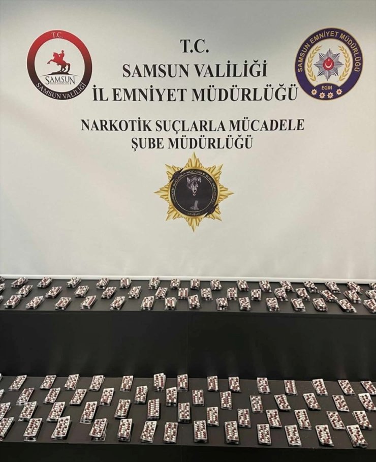 Samsun'da narkotik denetimlerinde 8 şüpheli yakalandı