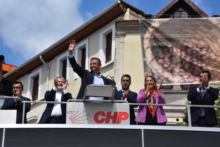 CHP Genel Başkanı Özel, Giresun'da "fındık mitingi"nde konuştu: