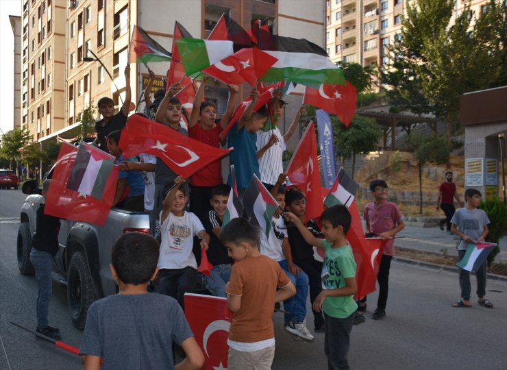 Elazığ, Bingöl, Batman, Şırnak ve Siirt'te Heniyye suikastı protesto edildi