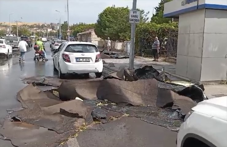 Tekirdağ ve Kırklareli'nde fırtına ve dolu etkili oldu