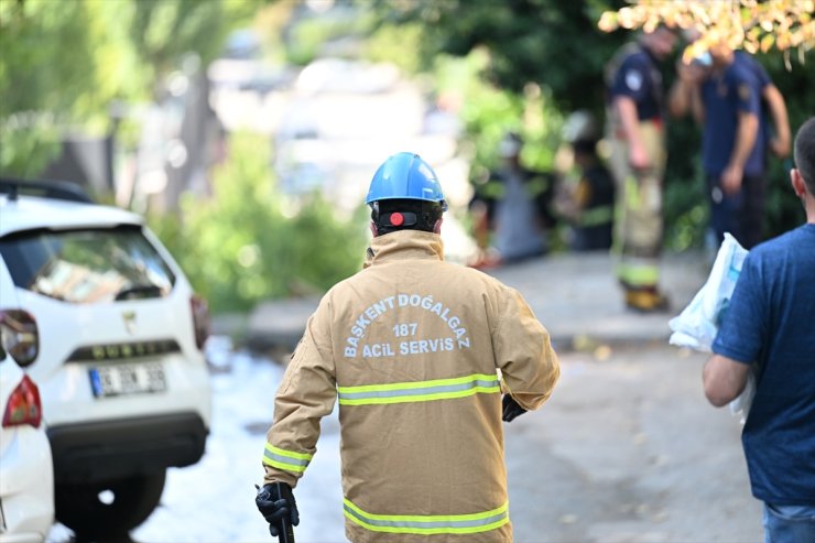 Ankara'da evde doğal gaz patlaması sonucu 1 kişi öldü