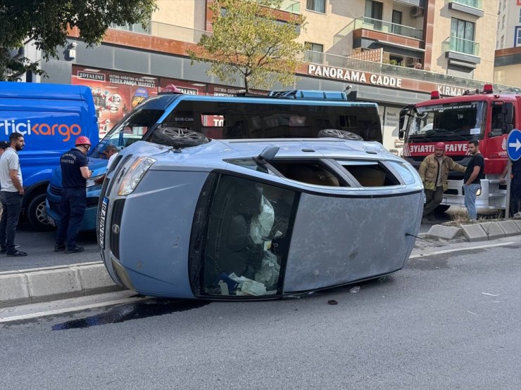 Kartal'da meydana gelen trafik kazasında bir kişi yaralandı