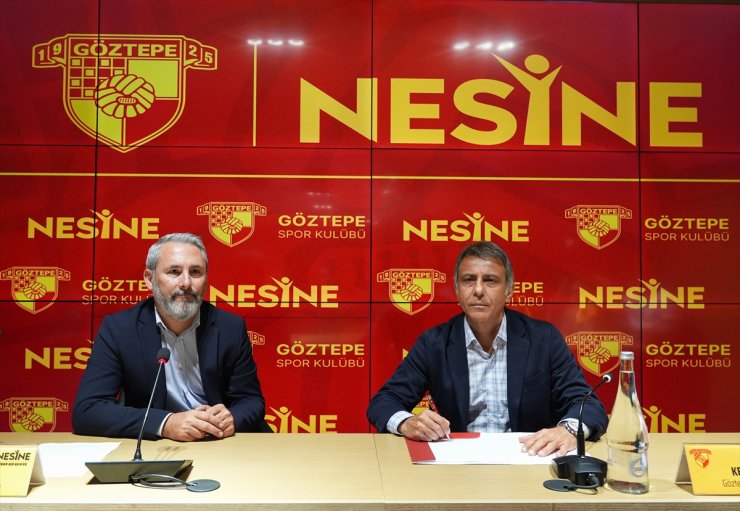 Göztepe, Nesine şirketi ile sponsorluk anlaşması imzaladı