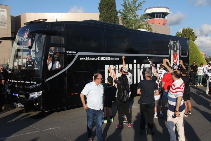 Beşiktaş, Samsun’a geldi