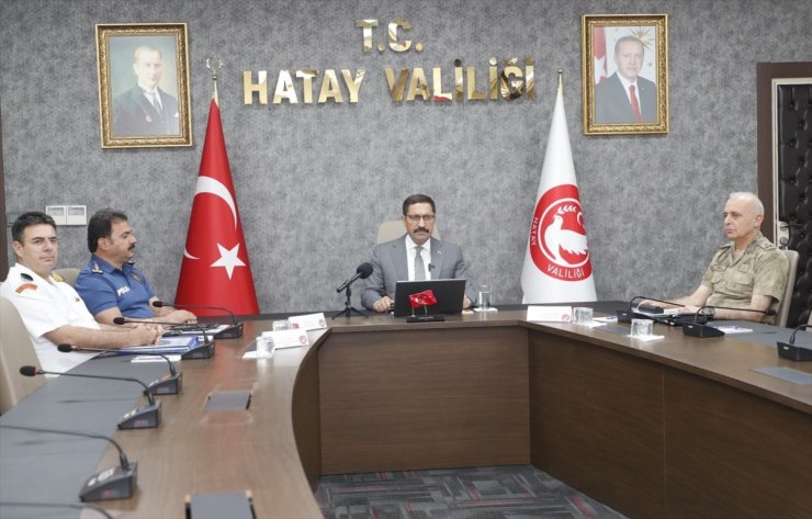 Hatay'da Asayiş ve Güvenlik Toplantısı yapıldı